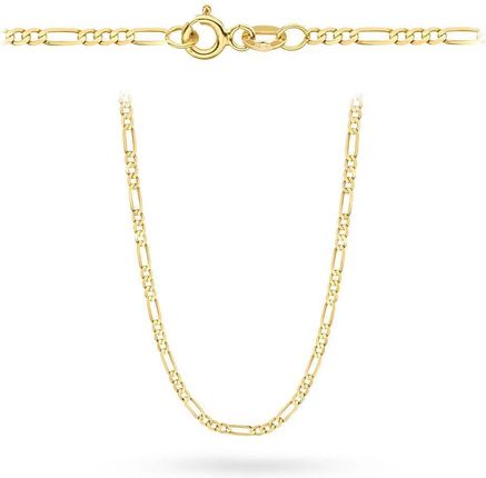 Biżuteria Gabor Złoty Łańcuszek Figaro 50Cm 1.69G 585