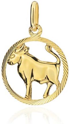 Biżuteria Gabor Złota Zawieszka Znak Zodiaku Byk 585
