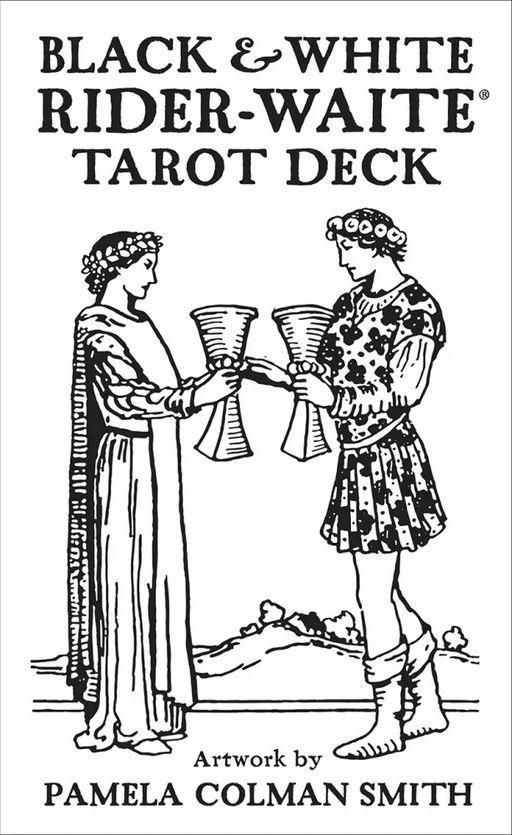 Black & White Rider-Waite(r) Tarot Deck - Literatura obcojęzyczna ...