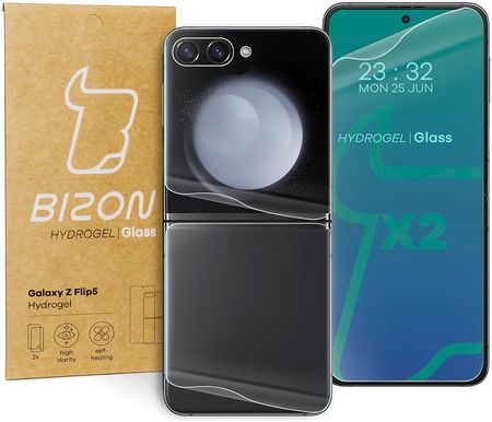 Bizon Folia Ochronna Na Tył I Przód Galaxy Z Flip5
