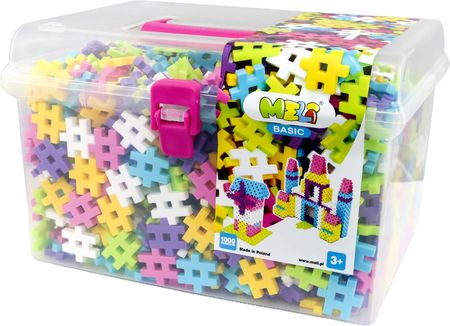 Meli Klocki Basic Pink Travel Box 1000 - zdjęcie 4
