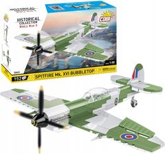 Zdjęcie COBI Historical Collection WWII Supermarine Spitfire Mk.XVI Bubbletop (COBI-5865) - Rzeszów