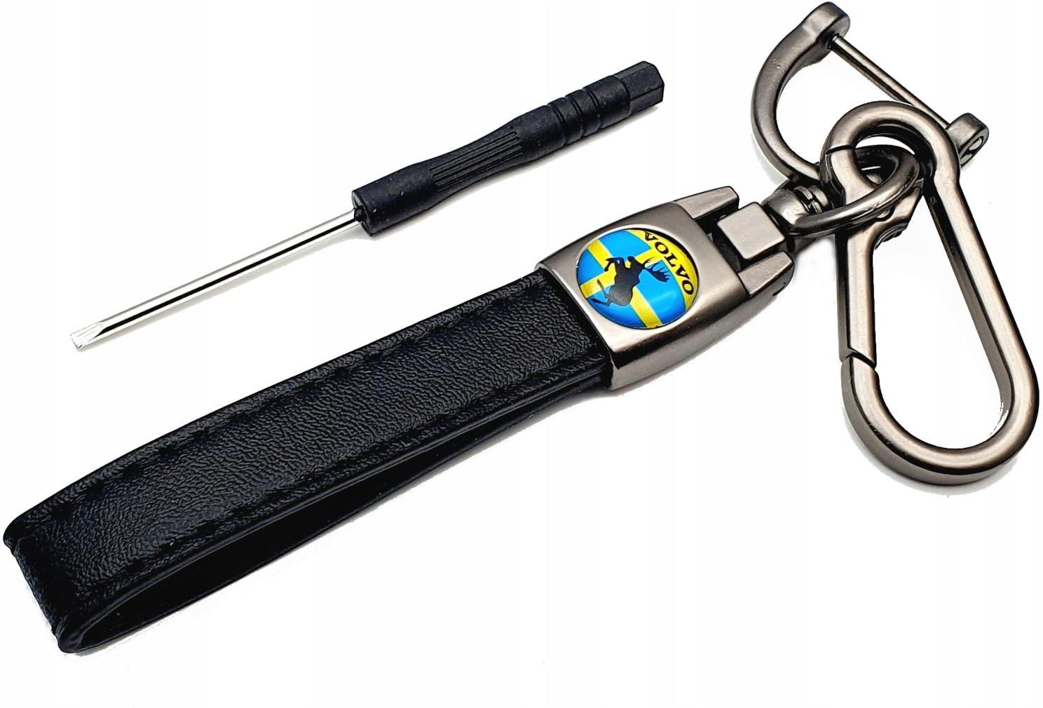 Ekskluzywny Brelok Breloczek Volvo Shadow Line Skóra Idealny 1634087283 ...