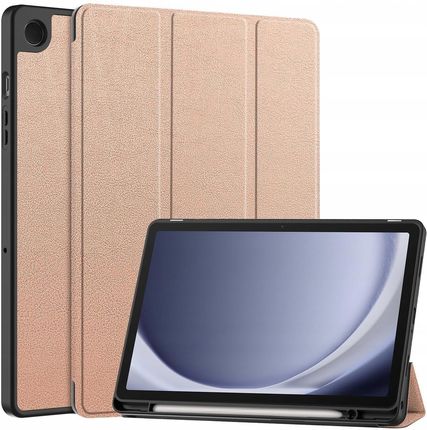 Bizon Tab Lizard Do Samsung Galaxy Tab A9 Plus Różowozłote