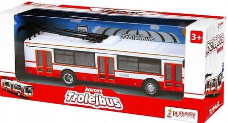 Rappa Czeski Trolejbus 16Cm Autobus Metalowy Trolleybus