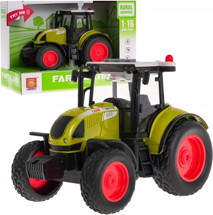 Ramiz Interaktywny Traktor Dla Dzieci 3+ Dźwięki Światła Gumowe Opony Napęd