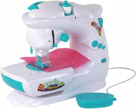 Leantoys Maszyna Do Szycia Dla Dzieci Jak Prawdziwa Biała Na Baterie - zdjęcie 3