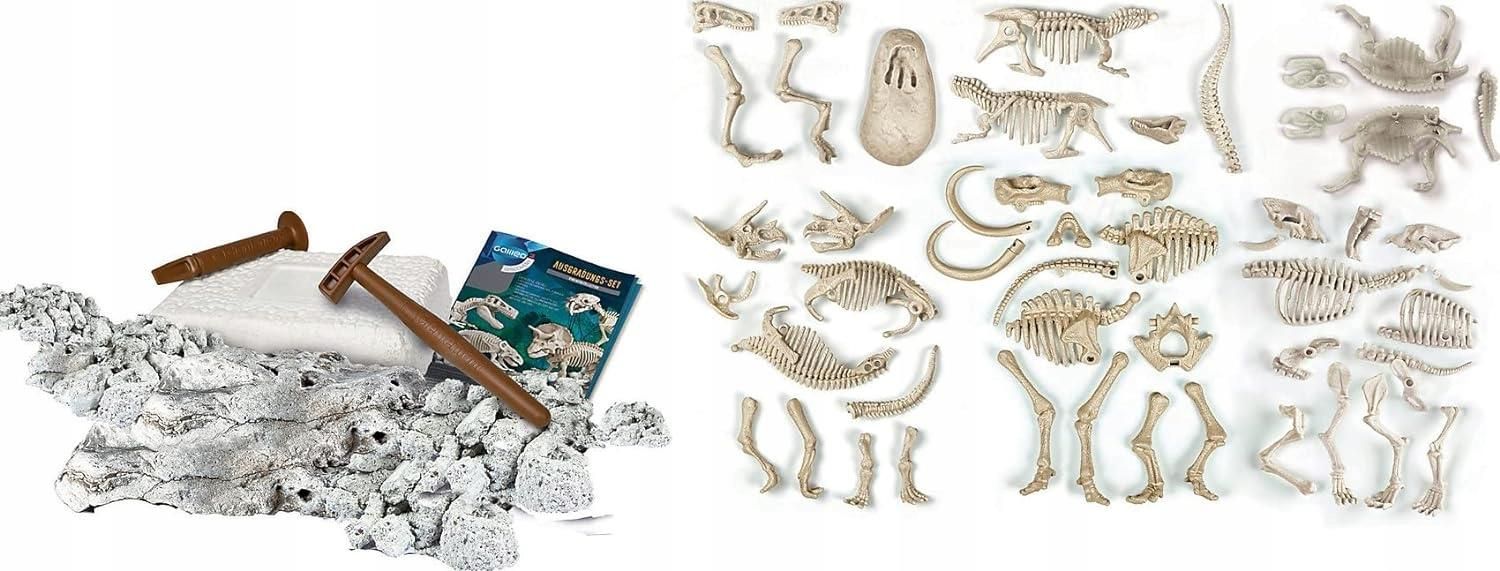 SES Explore Dino en Skelet Opgraven 2in1 - T-Rex ... | Speelgoed