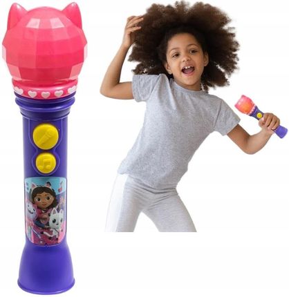 Kiddesigns Mikrofon Karaoke Do Śpiewania Dla Dziecka Dzieci Koci Domek Gabi