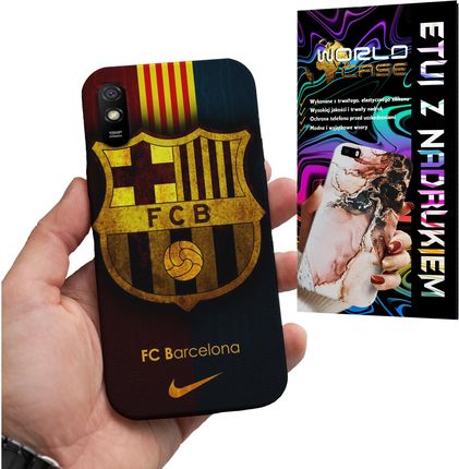World Case Etui Do Xiaomi Redmi 9A Fc Barcelona Piłkarskie Real Madryt