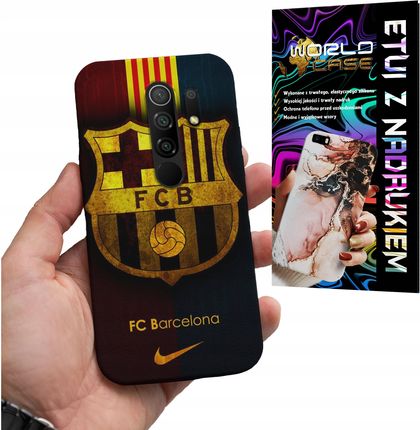 World Case Etui Do Xiaomi Redmi 9 Fc Barcelona Piłkarskie Real Madryt
