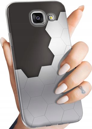 Hello Case Etui Do Samsung Galaxy A3 2016 Szare Metallic Grey Obudowa Pokrowiec