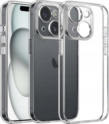 Krainagsm Etui Do Apple Iphone 15 Silicone Case Szkło 9H