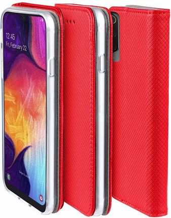 Nemo Etui Oppo A78 4G Portfel Z Klapką Flip Magnet Czerwone - zdjęcie 4