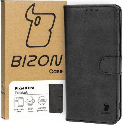 Bizon Etui Case Pocket Do Pixel 8 Pro Czarne