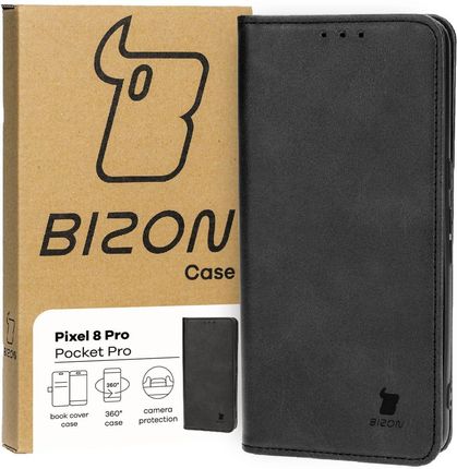 Bizon Etui Case Pocket Pro Do Pixel 8 Czarne