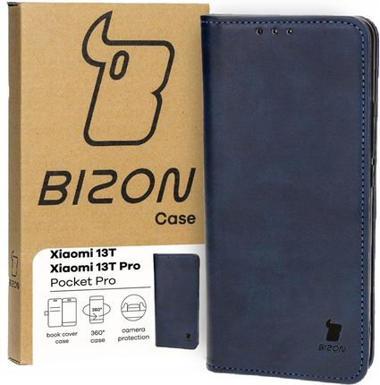 Bizon Etui Case Pocket Pro Do Xiaomi 13T Granatowe