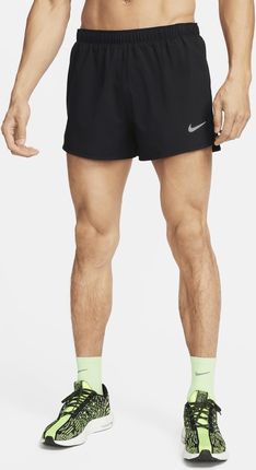 Nike Męskie Z Wszytą Bielizną Dri Fit Fast 8 Cm Czerń