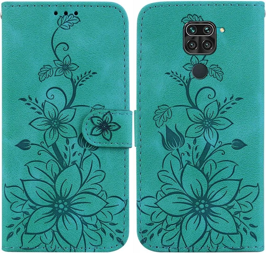 Garozckir Cover per Xiaomi Redmi 9C Flip Custodia in Pelle PU, Cover a Libro Portafoglio, Funzione Supporto, Magnetica, Slot Schede, TPU Bumper Caso