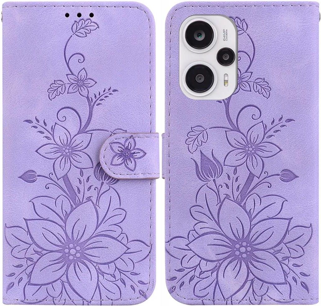 SATURCASE Custodia per Xiaomi Poco X3 NFC, linea curva in pelle PU, con chiusura magnetica, scomparti per carte di credito, cinturino da polso, custodia protettiva per Xiaomi Poco X3 NFC (HX-Green