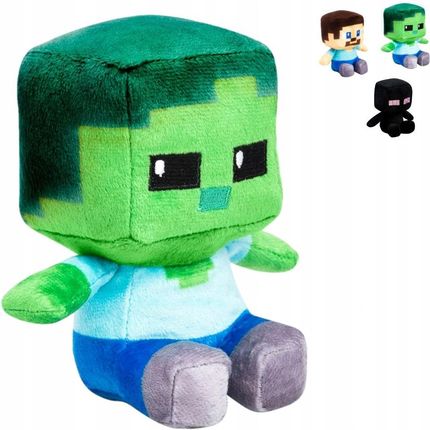 Minecraft Maskotka Baby Zombie Pluszak Przytulanka