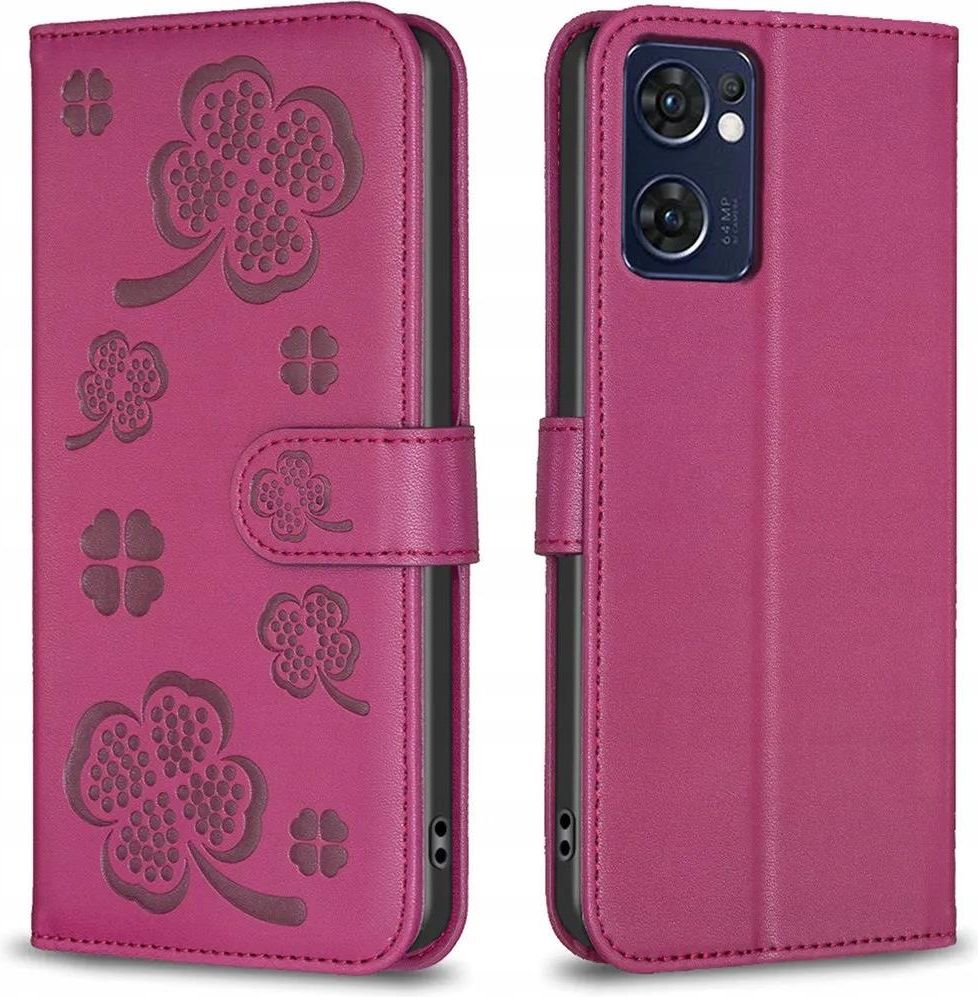 SATURCASE Custodia Oppo Reno Z Con Anello Magnetico E Supporto - Ibrida 2 Strati (PC+ Silicone) Blu Navy - 3