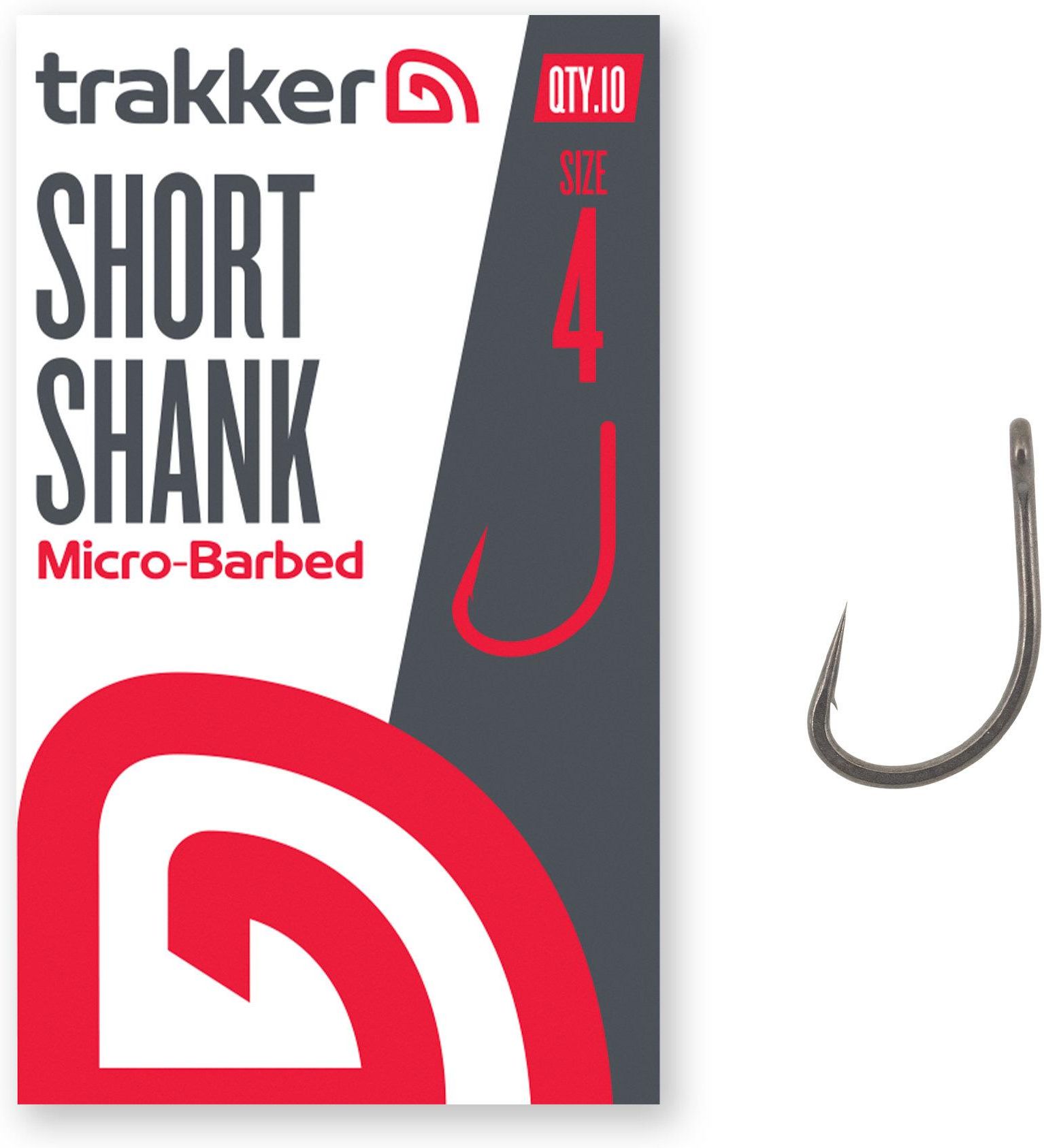Trakker Short Shank Hooks Size 4 Micro Barbed Tpx5 ICTK227144 Ceny i