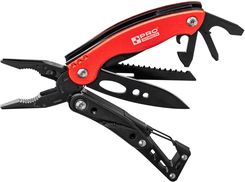 Zdjęcie Multitool z karabińczykiem 10 funkcji + etui PRO-MT014 - Jedlicze