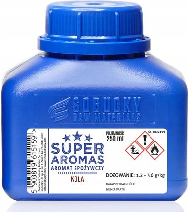 Super Aromas Aromat Spożywczy Kola 250ml