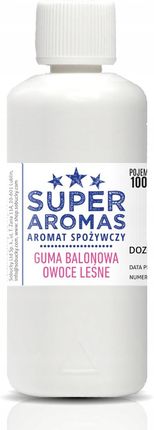 Super Aromas Aromat Guma Balonowa Owoce Leśne 100ml