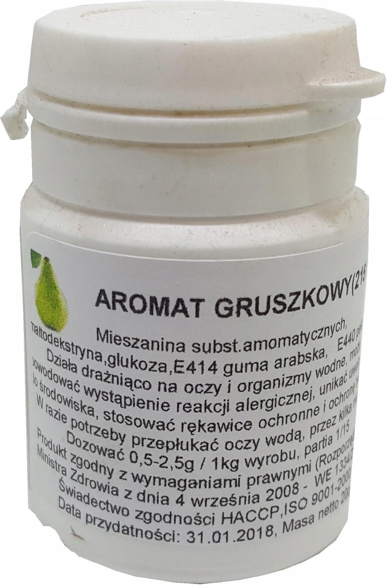 Sweet Yarco 2x Aromat Gruszkowy Gruszka 20g - Ceny i opinie - Ceneo.pl