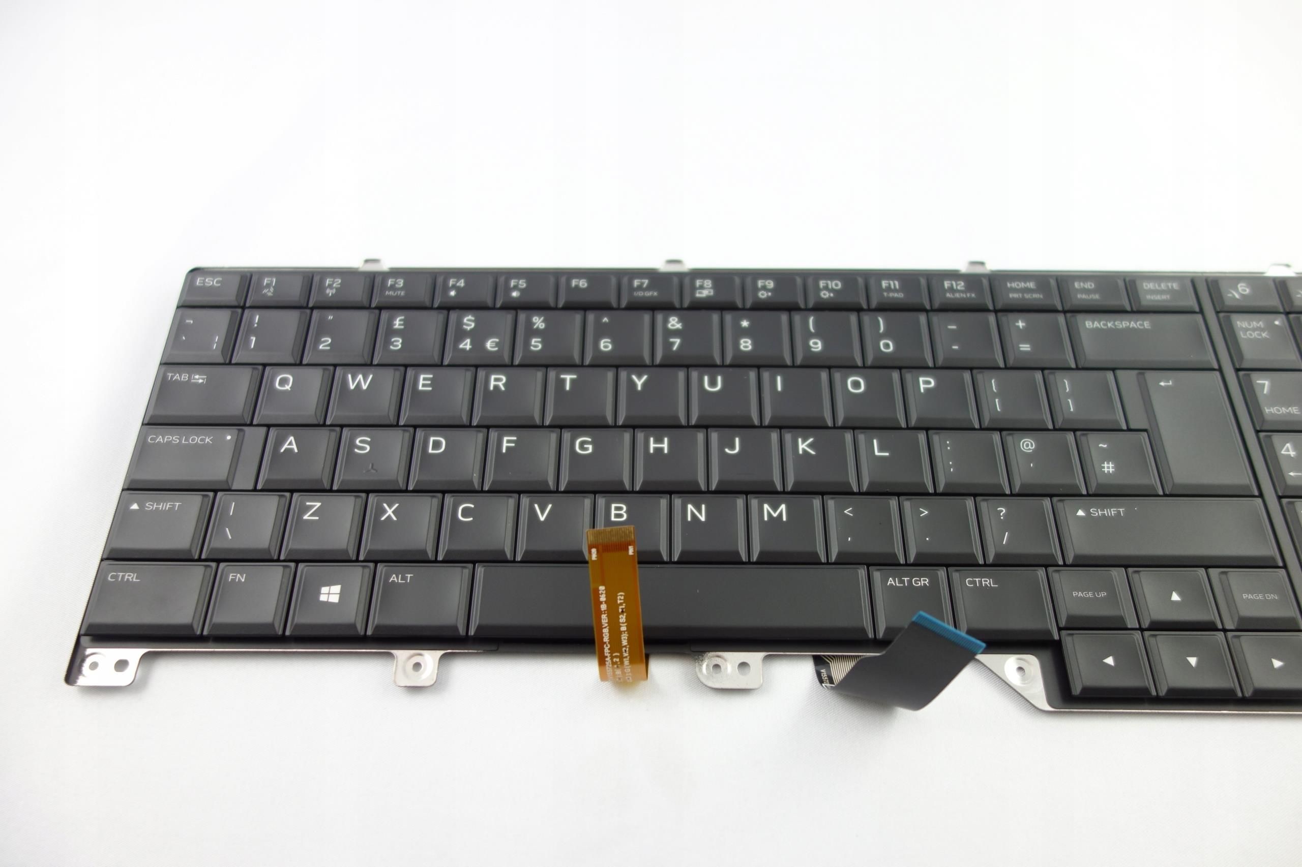Clavier Rétroéclairé AZERTY Pour Dell Alienware 17 R4/R5 - Référence 0YTG3P, Neuf D'origine