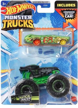 Hot Wheels Monster Trucks Ratical Racer Vehicle GRH81 HKM16