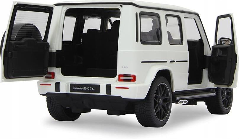 Jamara Mercedes-Benz AMG G63 1:14 Scale RC Car - Remote Controlled, White, Doors Open - View #3