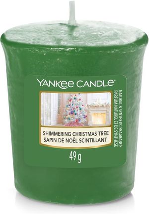 Yankee Candle Shimmering Christmas Tree 49G Sampler Świeca