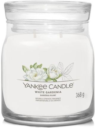 Yankee Candle Świeca Średnia White Gardenia 367G