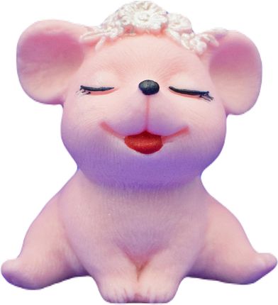 Slado Figurka Cukrowa Myszka Różowa Dziewczynka