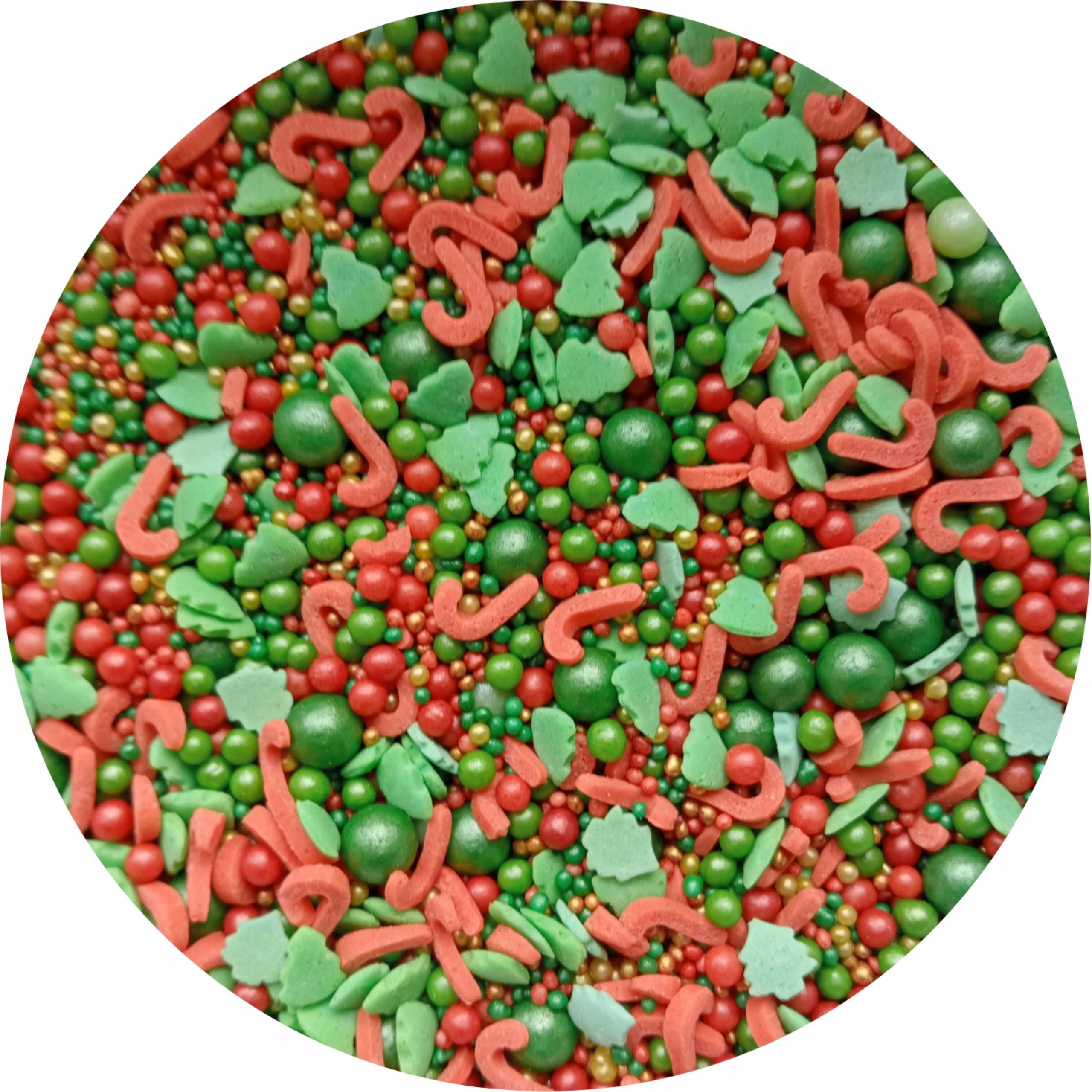 Cake Group Posypka Świąteczna Mix Boże Narodzenie Choinka 50g Święta