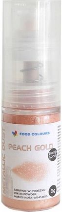 Food Colours Barwnik W Pompce 5g Peach Gold