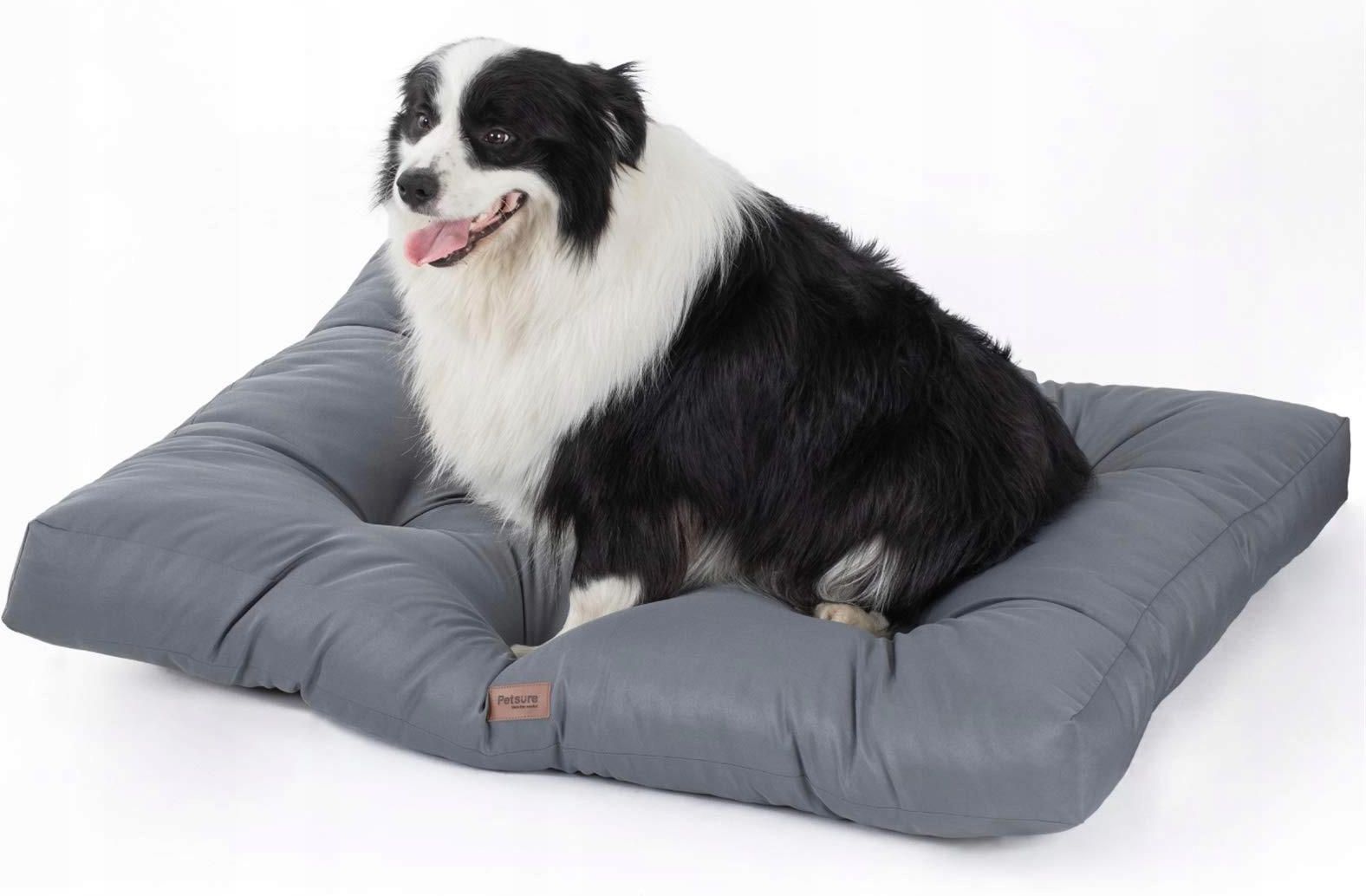 Bedsure Legowisko Ortopedyczne Dla Psa Odcienie Szarości 91 Cm X 68 Cm Ceny i opinie Ceneo.pl