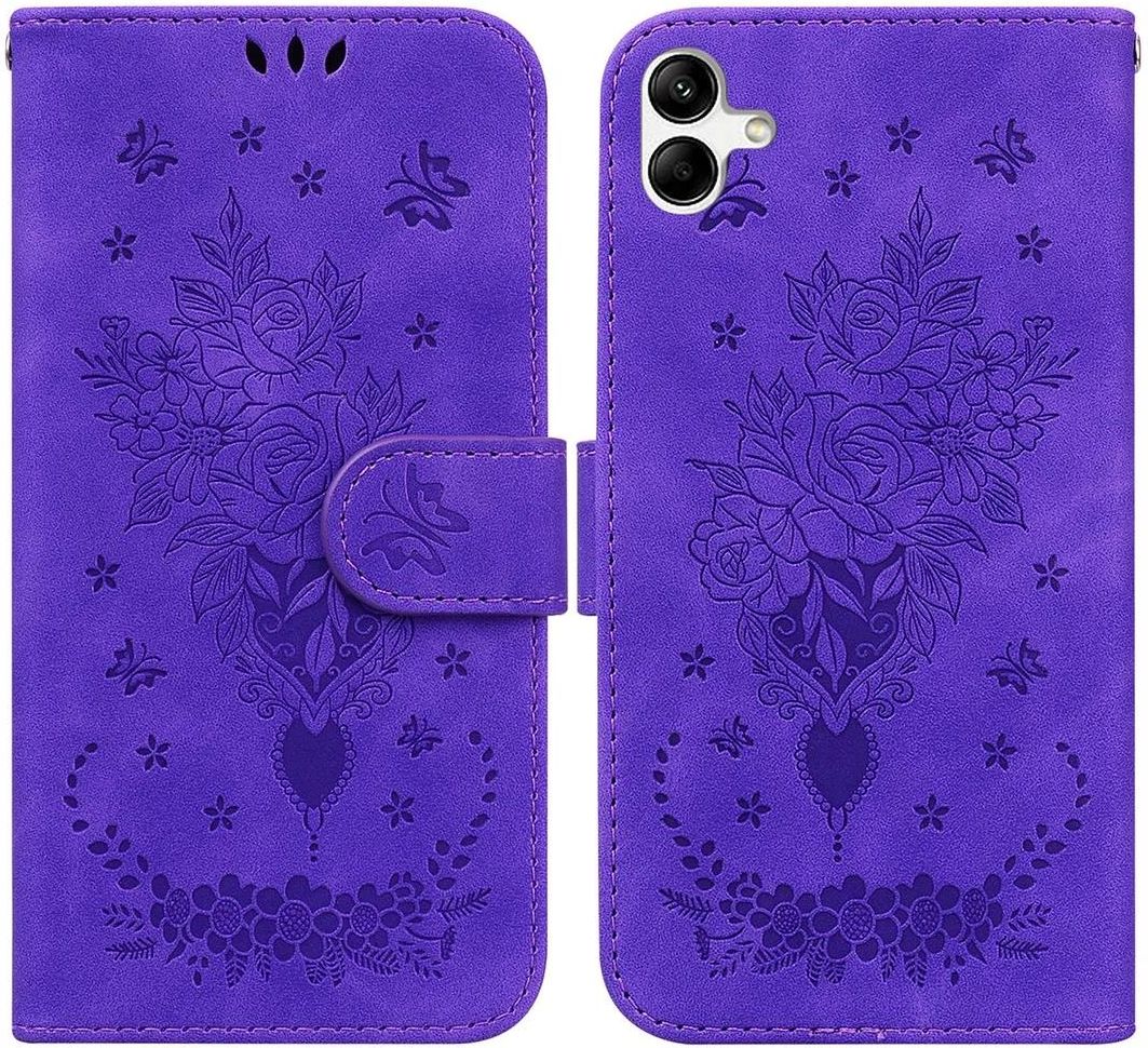 TIANYUE Cover per Motorola One Fusion+, Flip Custodia Pelle Premium con Funzione Supporto, Magnetica Flip Wallet con Slot Carte Case per Motorola One Fusion+-Rosa rossa