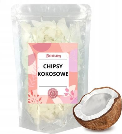 Bonum Chipsy Kokosowe Naturalne Płatki Świeże 1kg