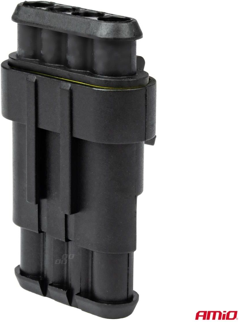 Amio Kostka Wtyk Złącze Hermetyczne Superseal 4 Pin Amio