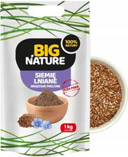 Zdjęcie Big Nature Siemię Lniane Mielone Brązowe 1kg Mixbrands - Mikołów