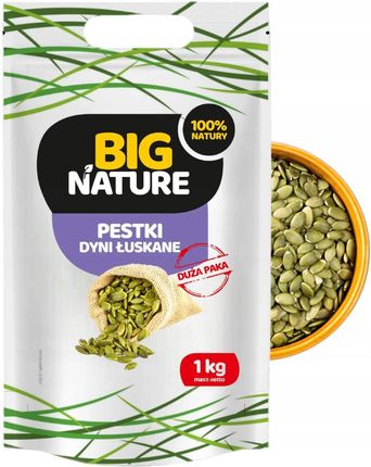 Big Nature Pestki Dyni Łuskane 1kg Mixbrands