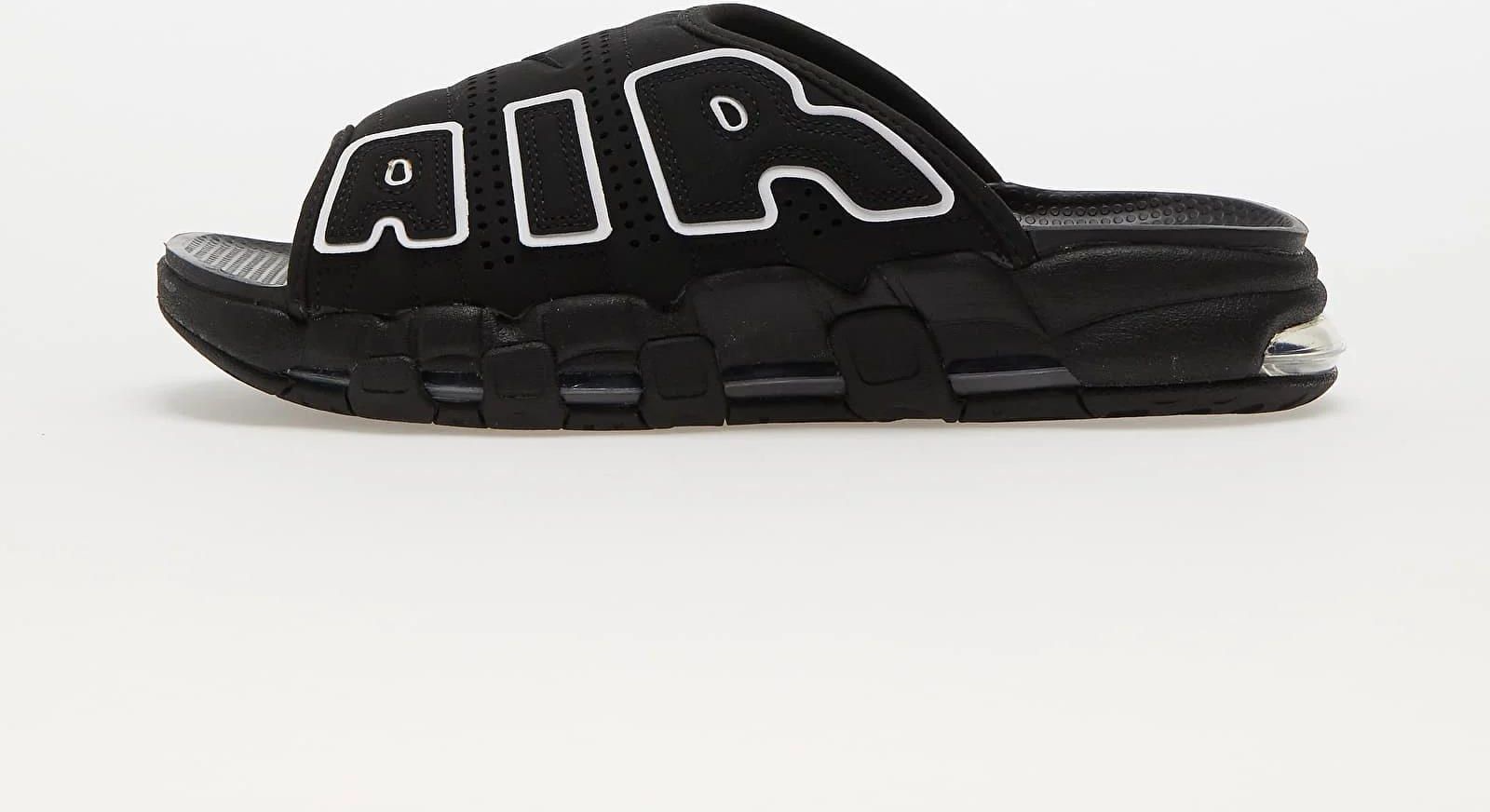 ★Nike★ Air More Uptempo Slide M Black Clear White DV213200 i-nike-air-more-uptempo-black-