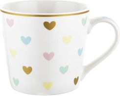 Zdjęcie Florina Kubek Porcelanowy Serca Biały 400Ml - Lipno