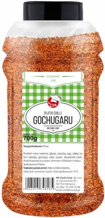 Mr Cook Corp. Papryka Gochugaru Do Kimchi Chilli 700g Słoik