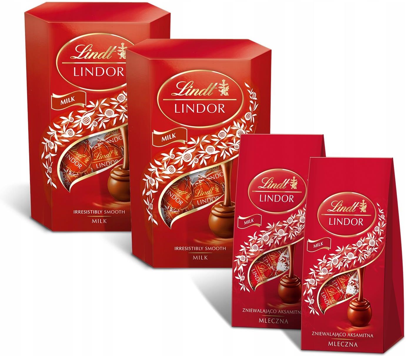 Lindt Zestaw Lindor Praliny Czekoladki Mleczne Czekolada Mleczna 600g Ceny I Opinie Ceneopl 7073