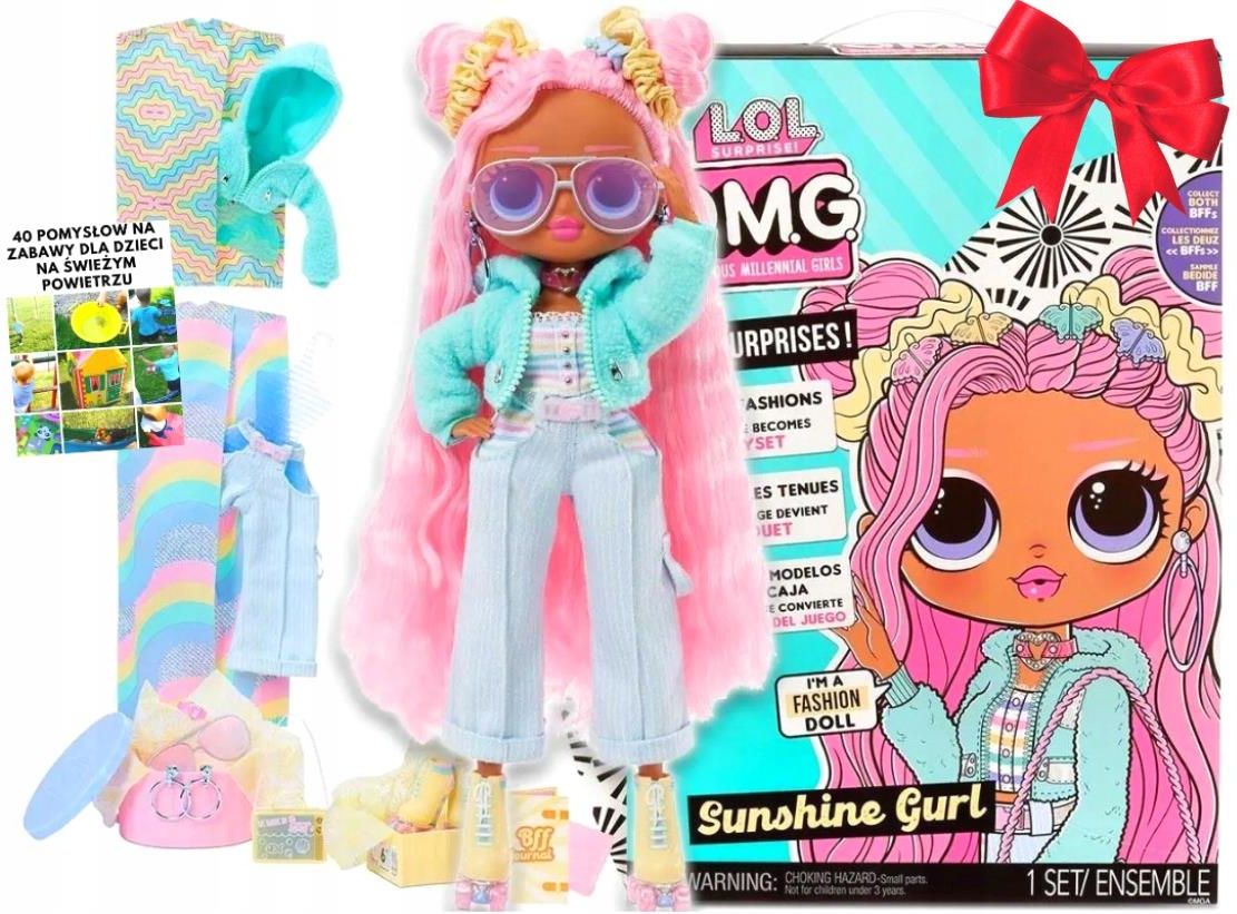 Lalka L.O.L. Surprise Piękna Lalka Lol Oryginalna Duża 25Cm Akcesoria ...